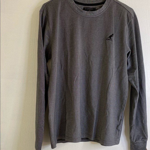 Dark Grey Men’s Kangol Sweater - Picture 1 of 1